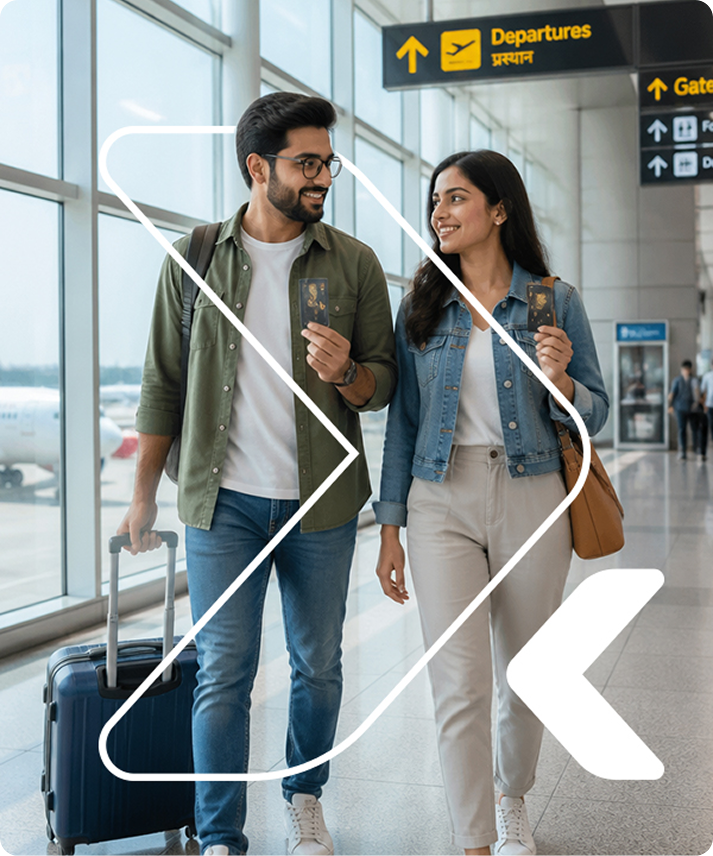 Travellers using GlobalPay